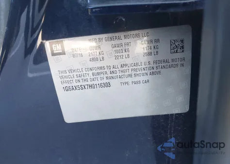 2017 Cadillac Cts Luxury from USA, damaged, VIN 1G6AX5SX7H0116303